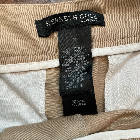 KENNETH COLE khaki capri pants, size 2 - Picture 5 of 7